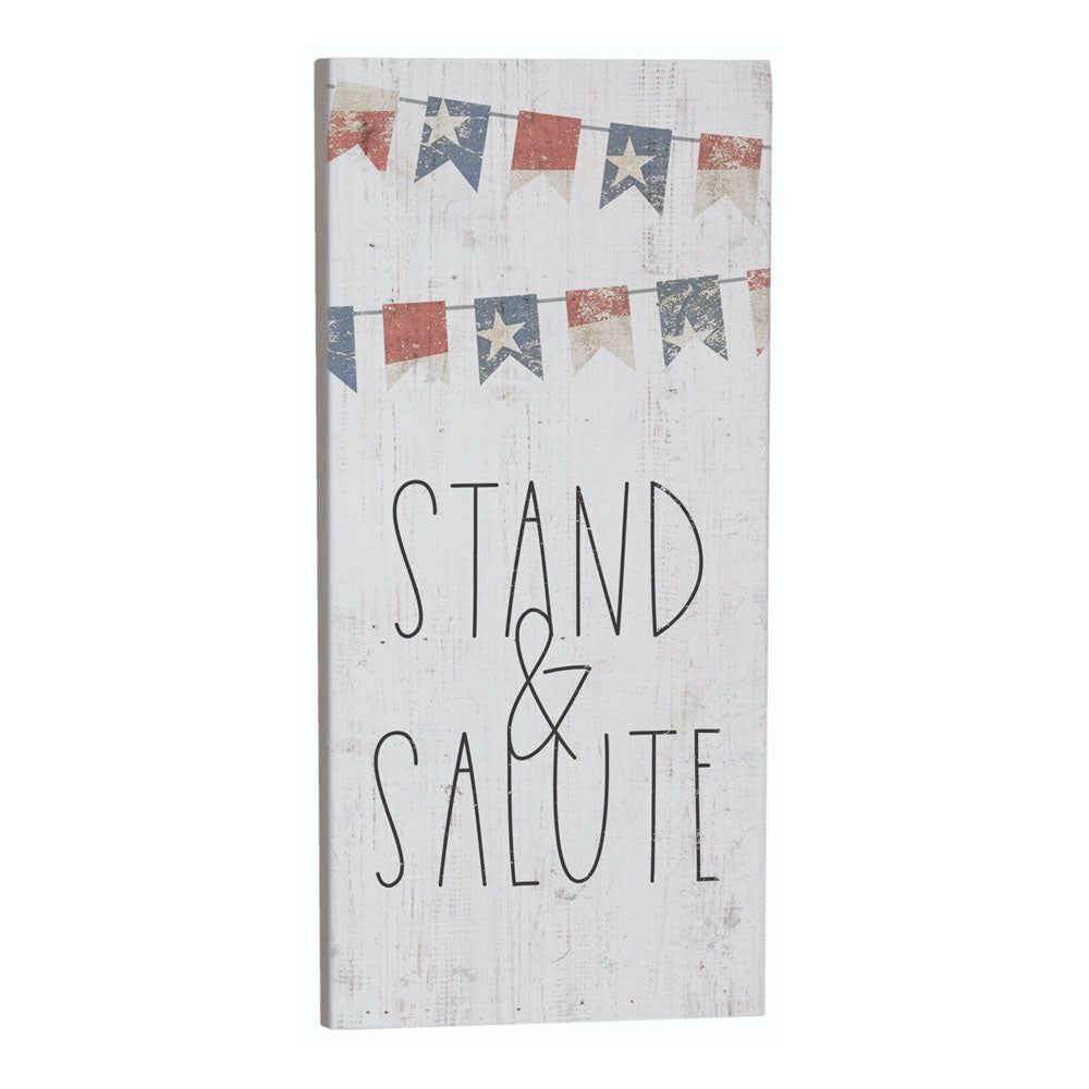 Stand Salute