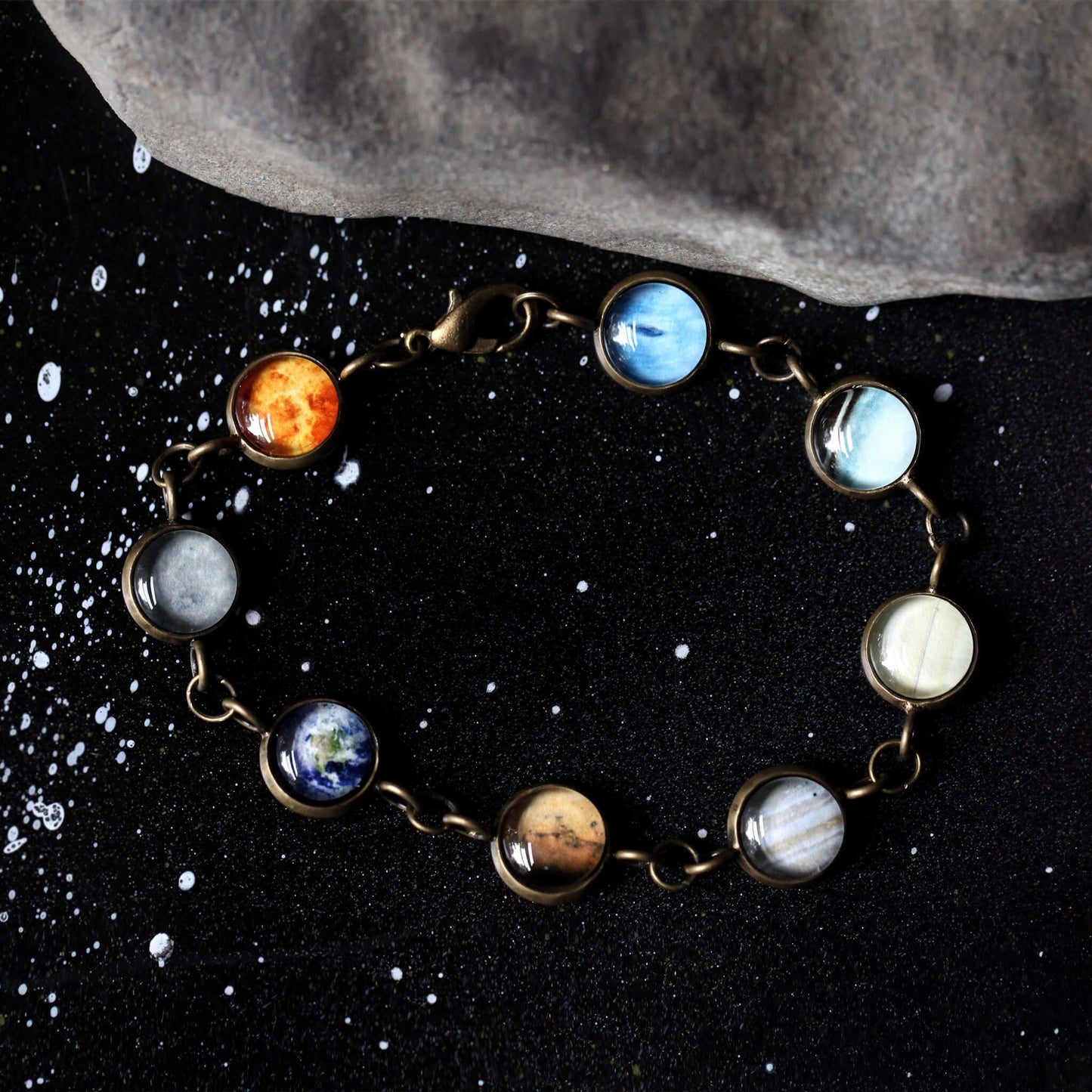 Discontinued - Solar System Galaxy Bracelet - Milky Way, Planets