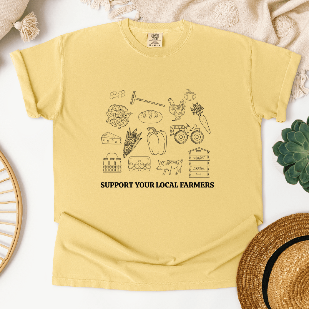 Support Local Farmers T-Shirt