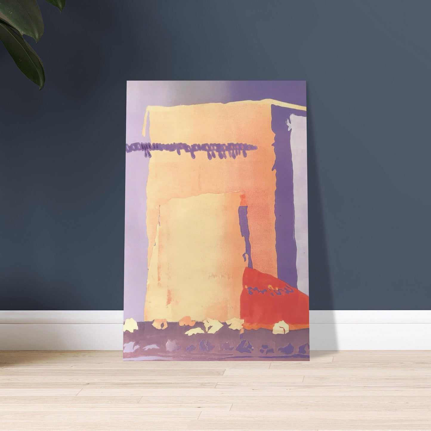 'Spirit of the Southwest' Abstract I 12x18 Museum-Quality Matte Paper Poster | Original Artwork by American Artist Barbara Cleary