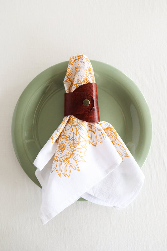 Sunflower Garden Napkins Set of 4