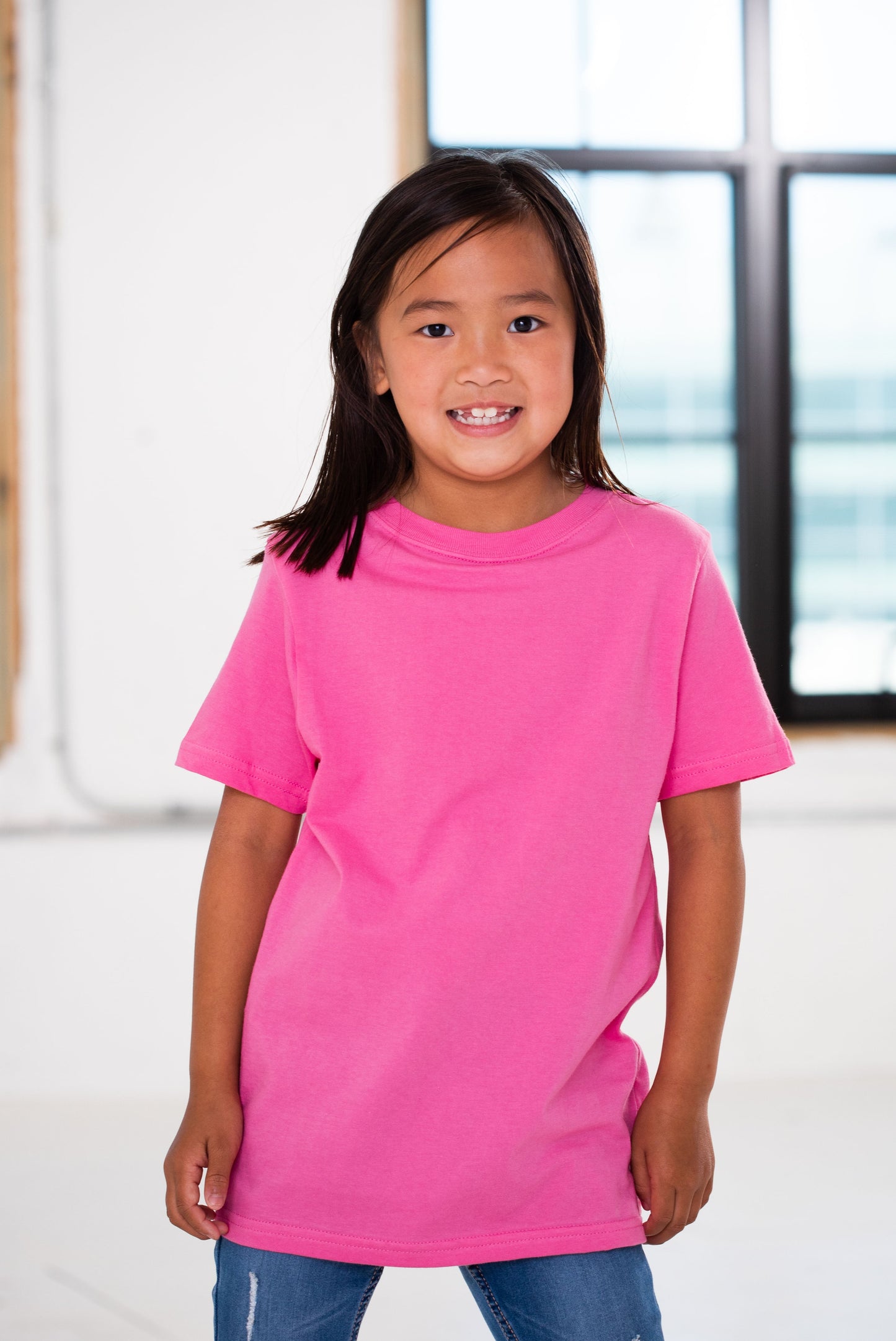 Youth Premium Cotton Short Sleeve Tee (Fashion Colors)