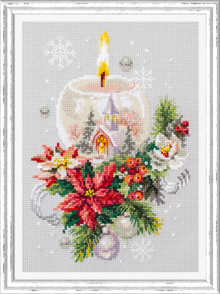 Сhristmas Candle 540-231 Counted Cross-Stitch Kit