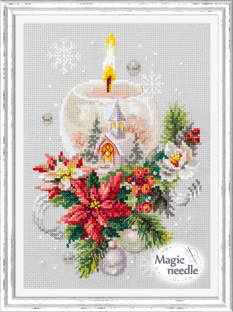 Сhristmas Candle 540-231 Counted Cross-Stitch Kit