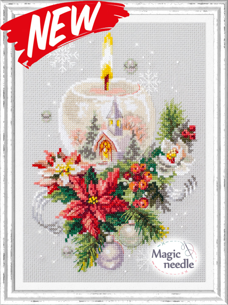 Сhristmas Candle 540-231 Counted Cross-Stitch Kit
