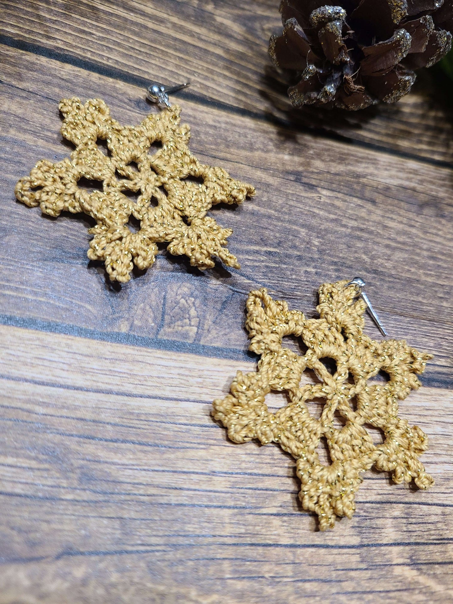Snow Flake Earrings