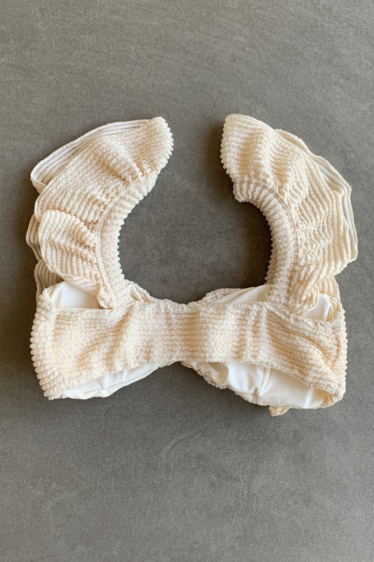 Pearl Textured Camille Bikini Top
