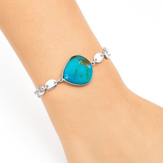 Premium Turquoise Nevada Aztec Mt Bracelet B-1044 27-EB10179