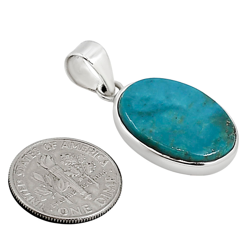 Natural Rare Turquoise Nevada Aztec Mt Pendant P-1002 27-EP10885