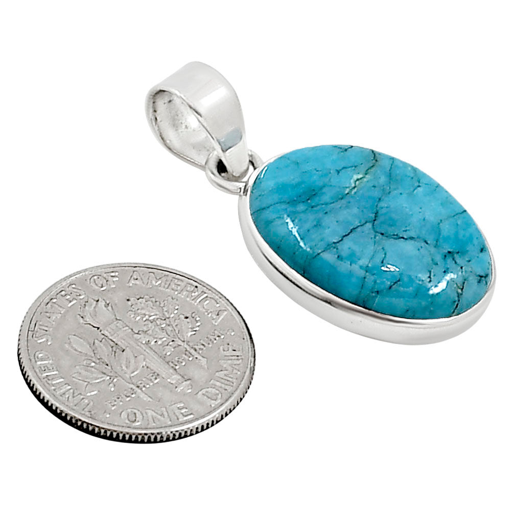 Natural Rare Turquoise Nevada Aztec Mt Pendant P-1002 27-EP10890