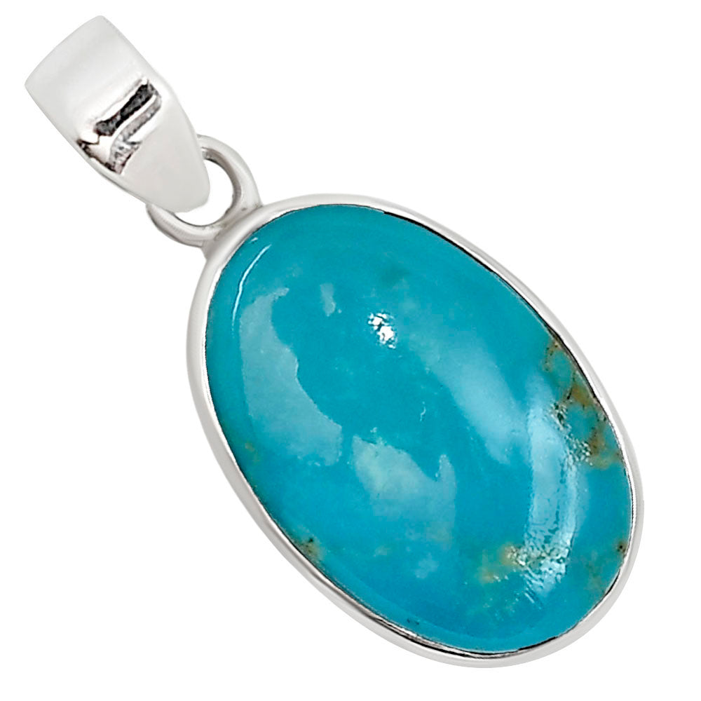 Natural Rare Turquoise Nevada Aztec Mt Pendant P-1002 27-EP10901