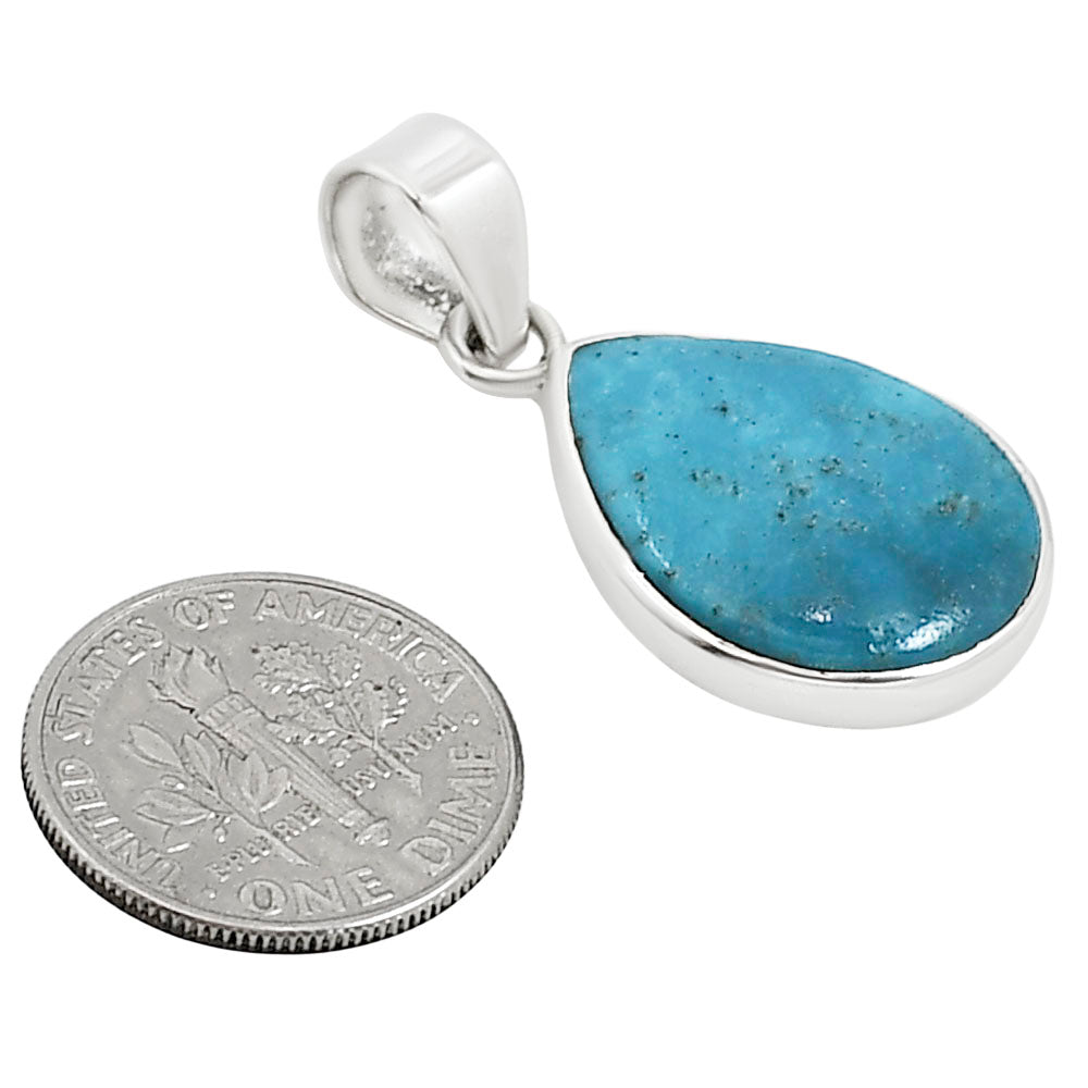 Natural Rare Turquoise Nevada Aztec Mt Pendant P-1002 27-EP10906