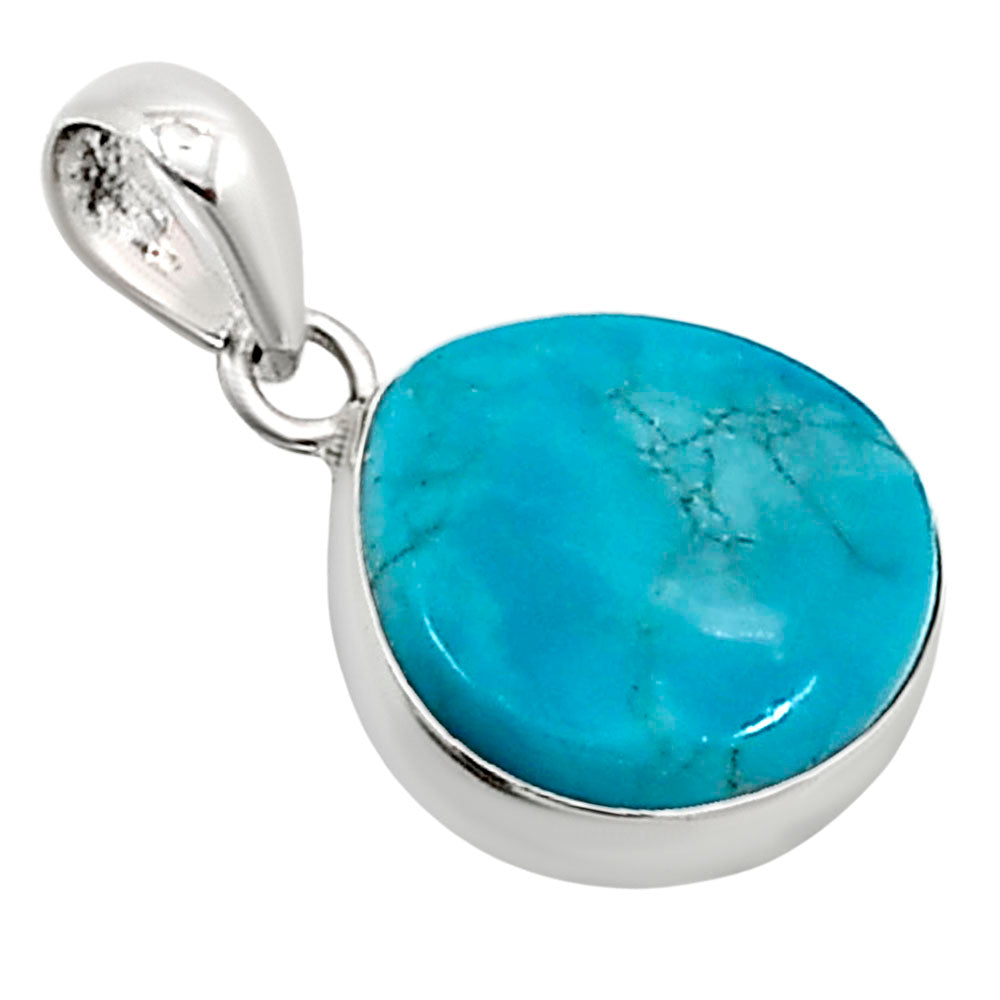 Natural Rare Turquoise Nevada Aztec Mt Pendant P-1001 27-EP11124