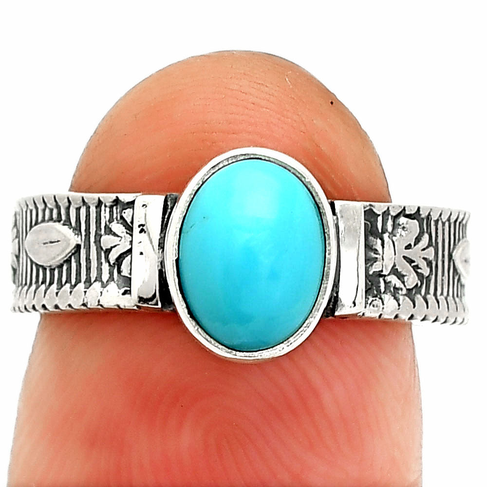 Sleeping Beauty Turquoise - USA Ring size-7 R-1058 27-ER11349