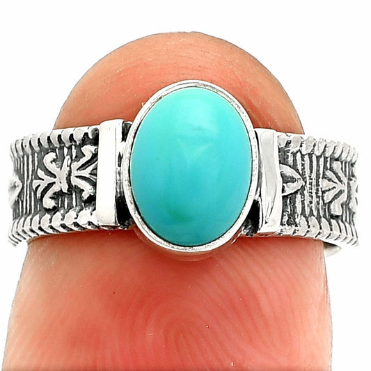 Sleeping Beauty Turquoise - USA Ring size-6 R-1058 27-ER11359