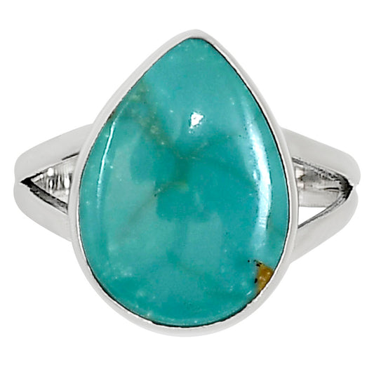Natural Rare Turquoise Nevada Aztec Mt Ring size-8.5 R-1002 27-ER15291