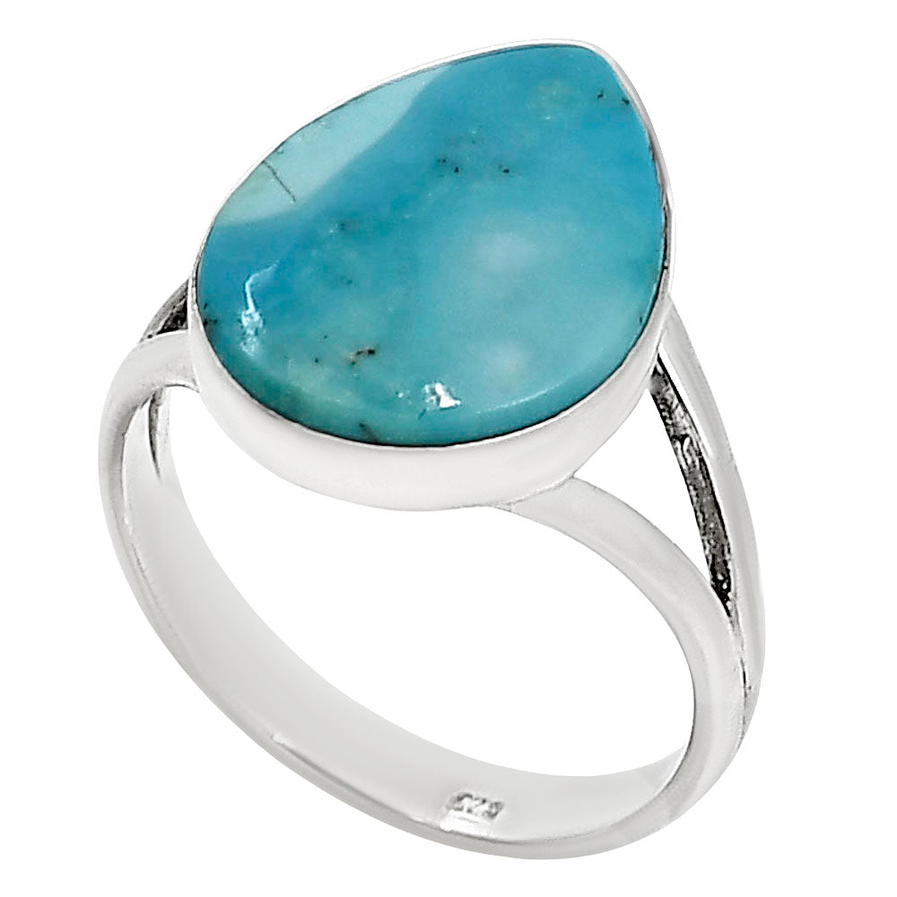 Natural Rare Turquoise Nevada Aztec Mt Ring size-10 R-1002 27-ER15293
