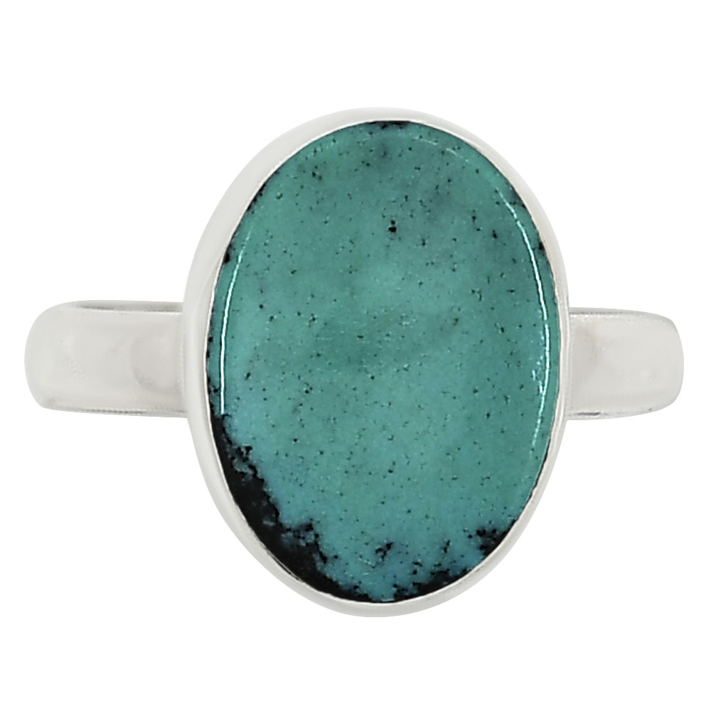 Natural Rare Turquoise Nevada Aztec Mt Ring size-7 R-1001 27-ER15557