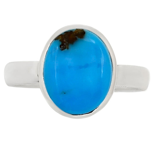 Natural Rare Turquoise Nevada Aztec Mt Ring size-8 R-1004 27-ER15738