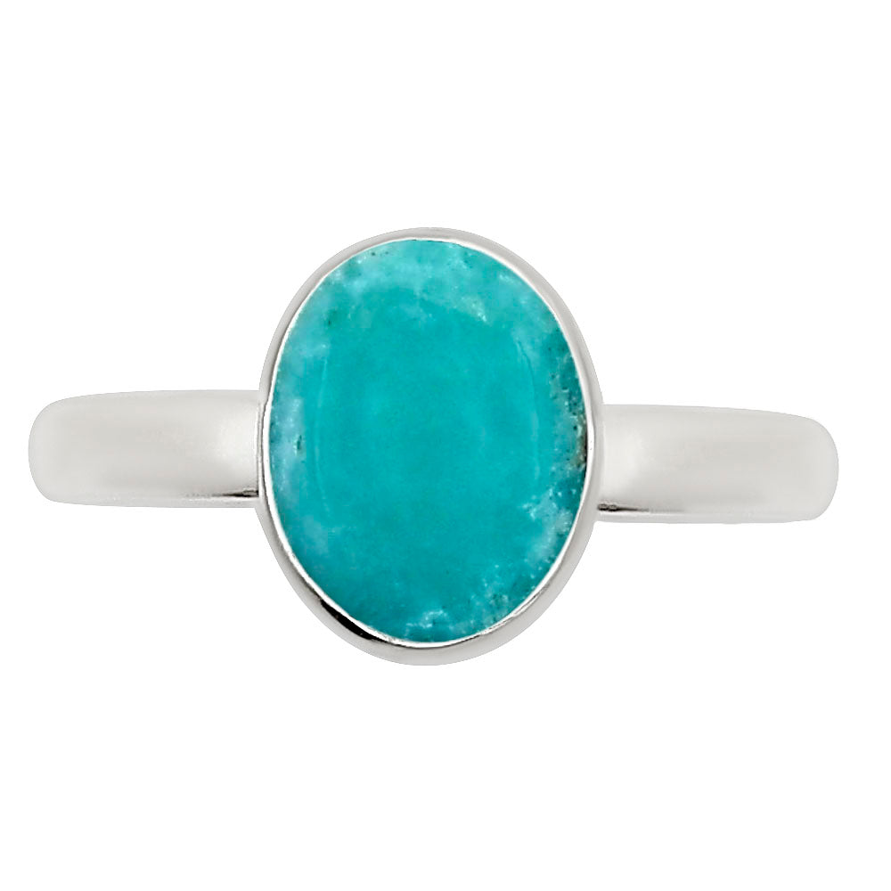 Natural Rare Turquoise Nevada Aztec Mt Ring size-6 R-1001 27-ER15892