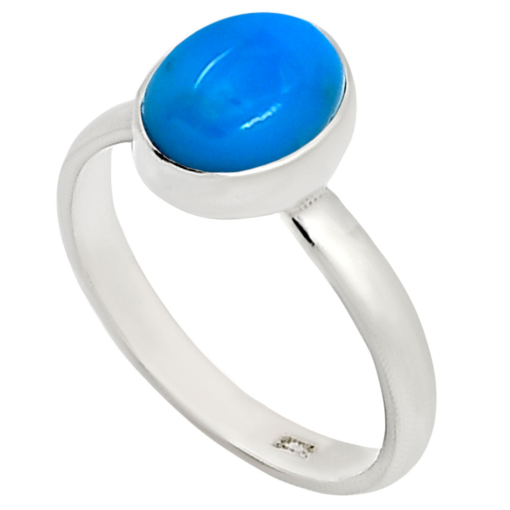 Natural Rare Turquoise Nevada Aztec Mt Ring size-7 R-1001 27-ER15911