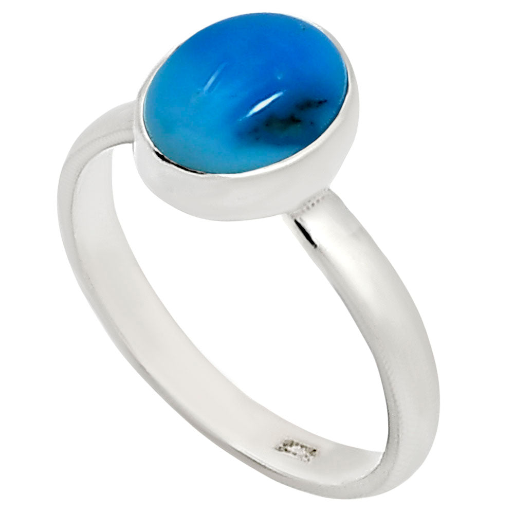 Natural Rare Turquoise Nevada Aztec Mt Ring size-8 R-1001 27-ER15967