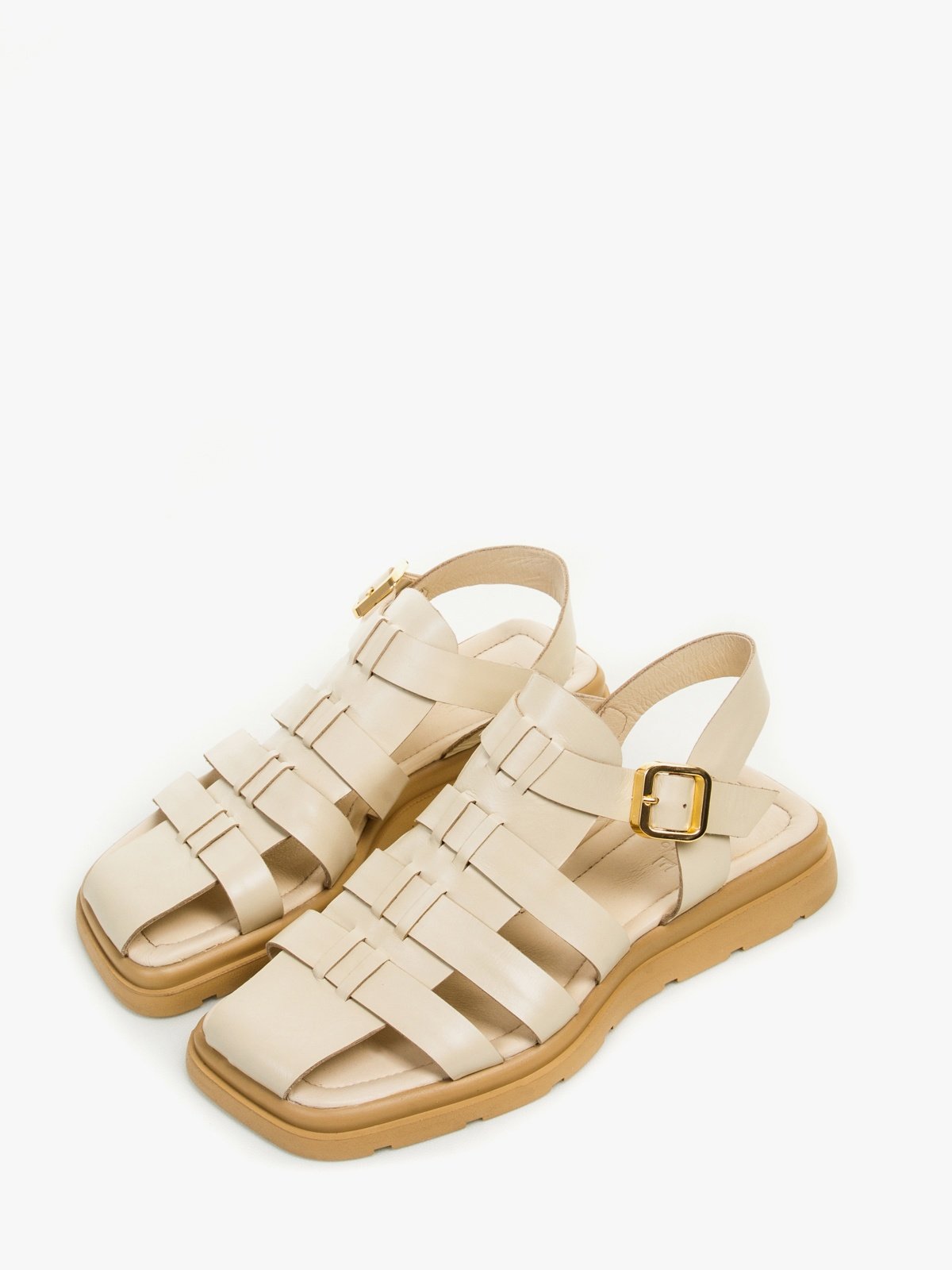 Women's leather sandals