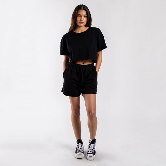 4000 - Women's Loose Cropped Tee