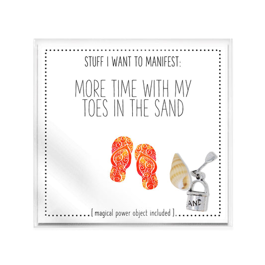 Stuff I Want To Manifest : More Time With My Toes In The Sand