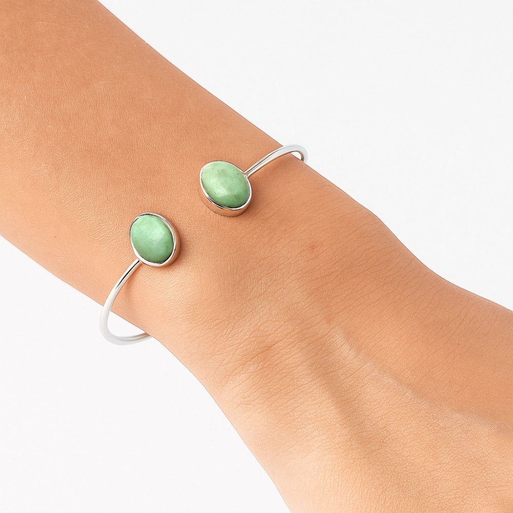 Premium Quality Utah Variscite Cuff Bangle Bracelet B-1004 40-EB10421