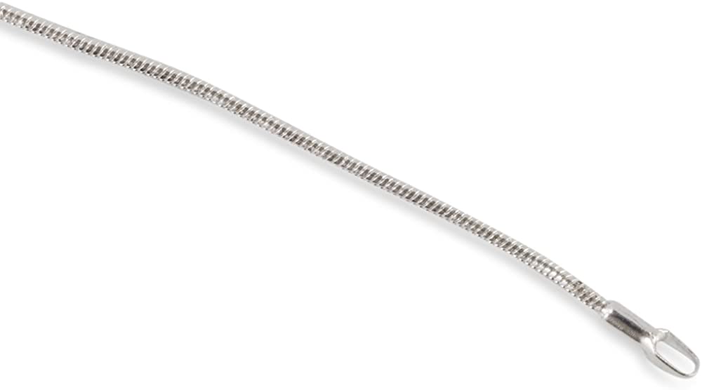 Saxophone Small Musical Instrument Charm Snake Chain Necklace