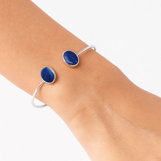 Premium Quality Lapis Lazuli Cuff Bangle Bracelet B-1004 42-EB10468