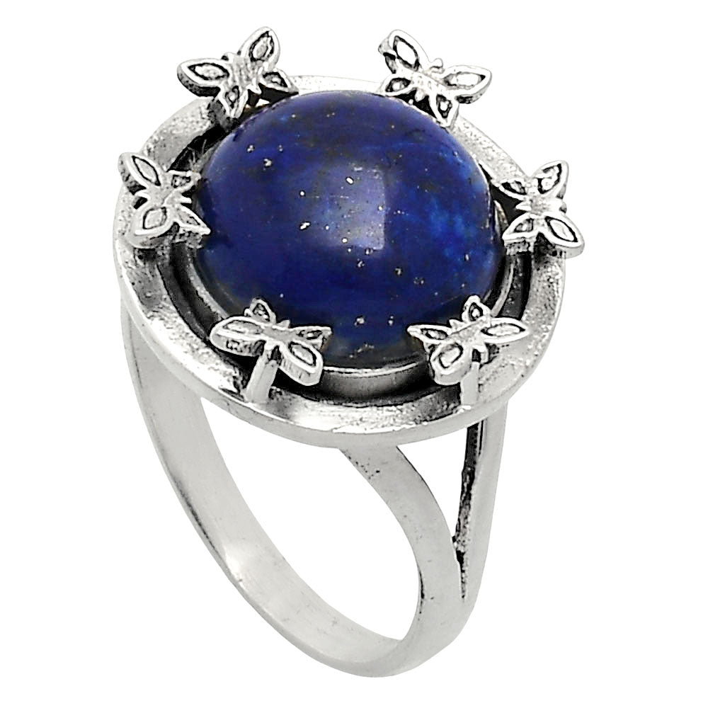 Premium Quality Lapis Lazuli Ring size-8.5 R-1716 42-ER13652