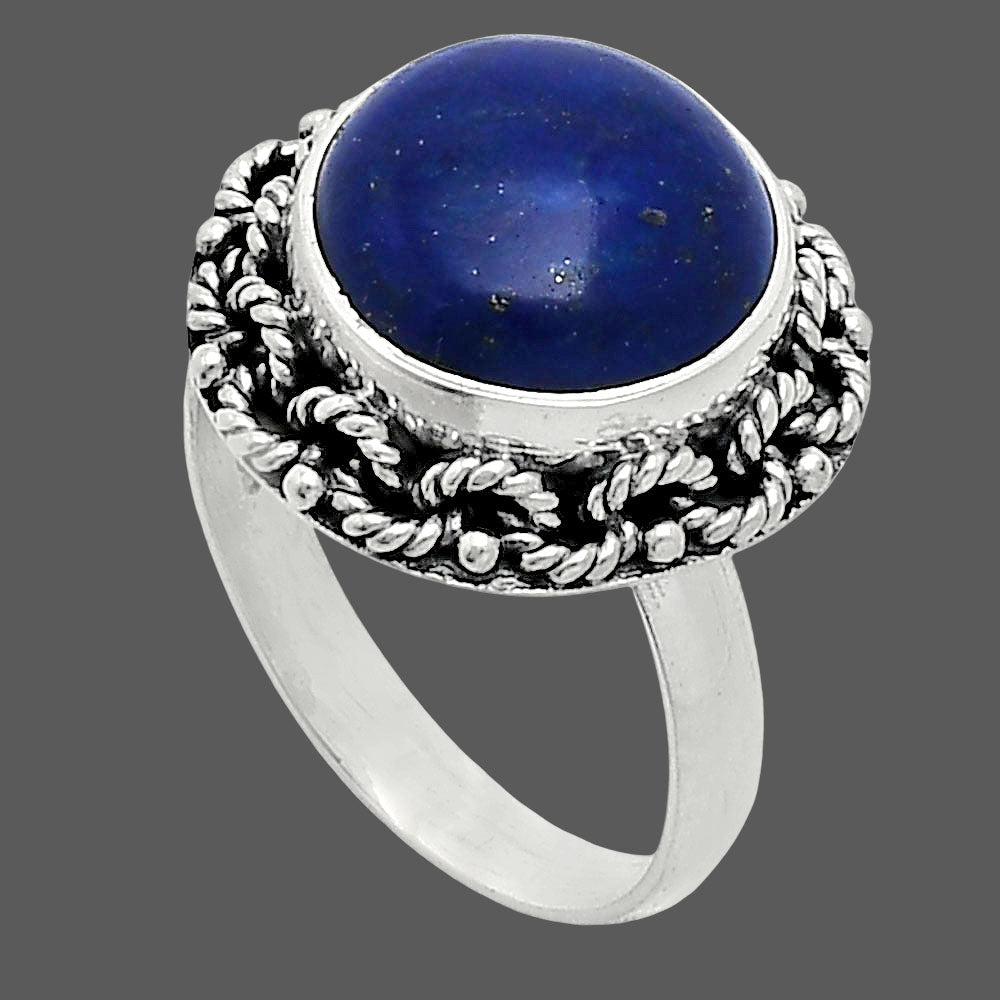 Premium Quality Natural Lapis Lazuli Ring size-7 R-1266 42-ER13660