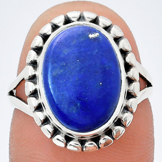 Premium Quality Lapis Lazuli - Afghanistan Ring size-7 R-1071 42-ER13697