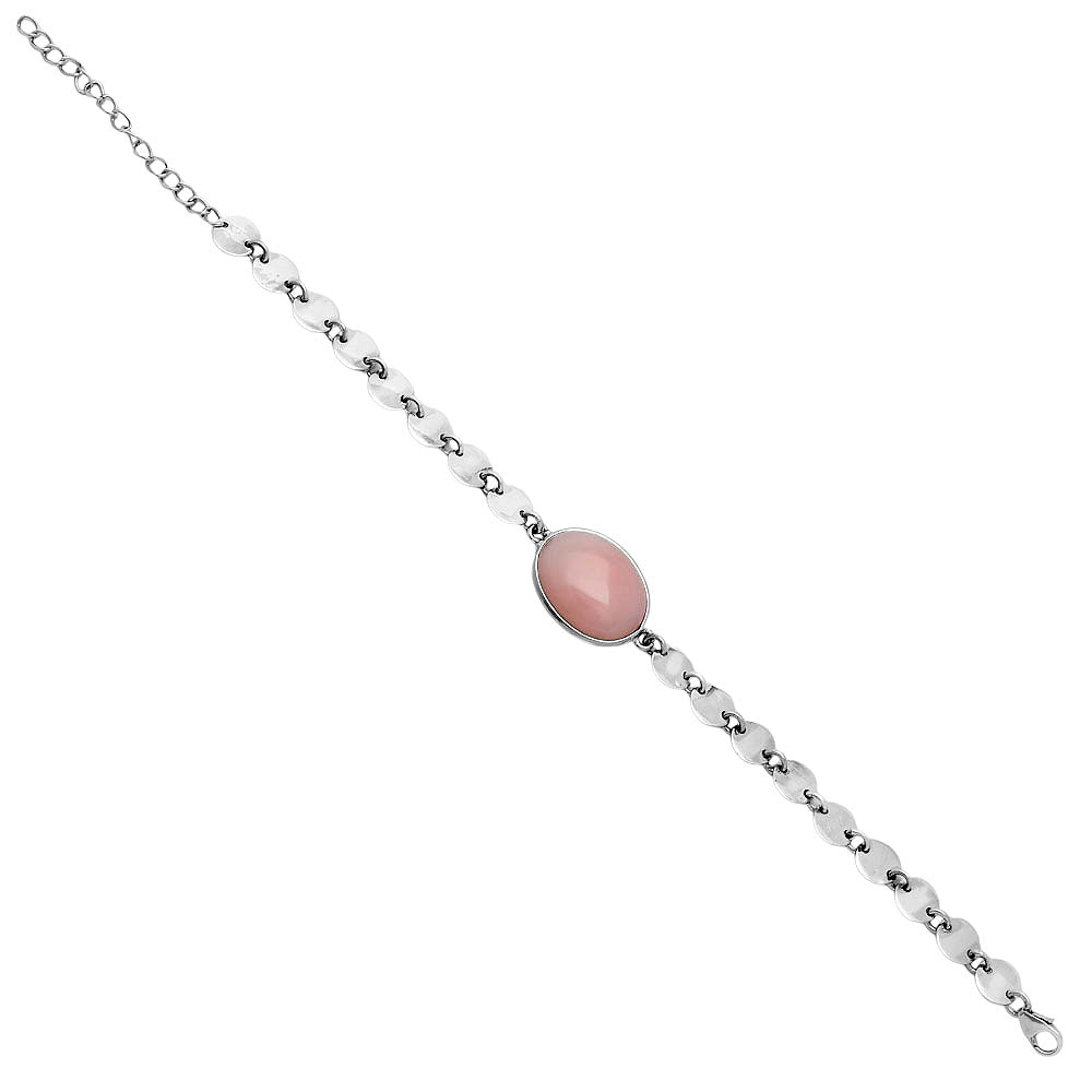 Premium Quality Natural Pink Opal - Australia Bracelet B-1044 48-EB10524