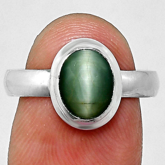 Premium Quality Genuine Cats Eye Ring size-8 R-1007 49-ER14071