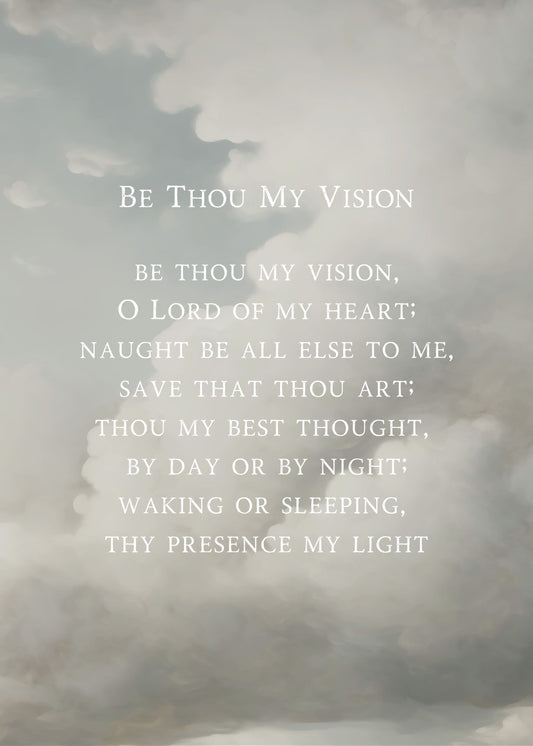 Be Thou My Vision | 8x10 Hymn Art Print