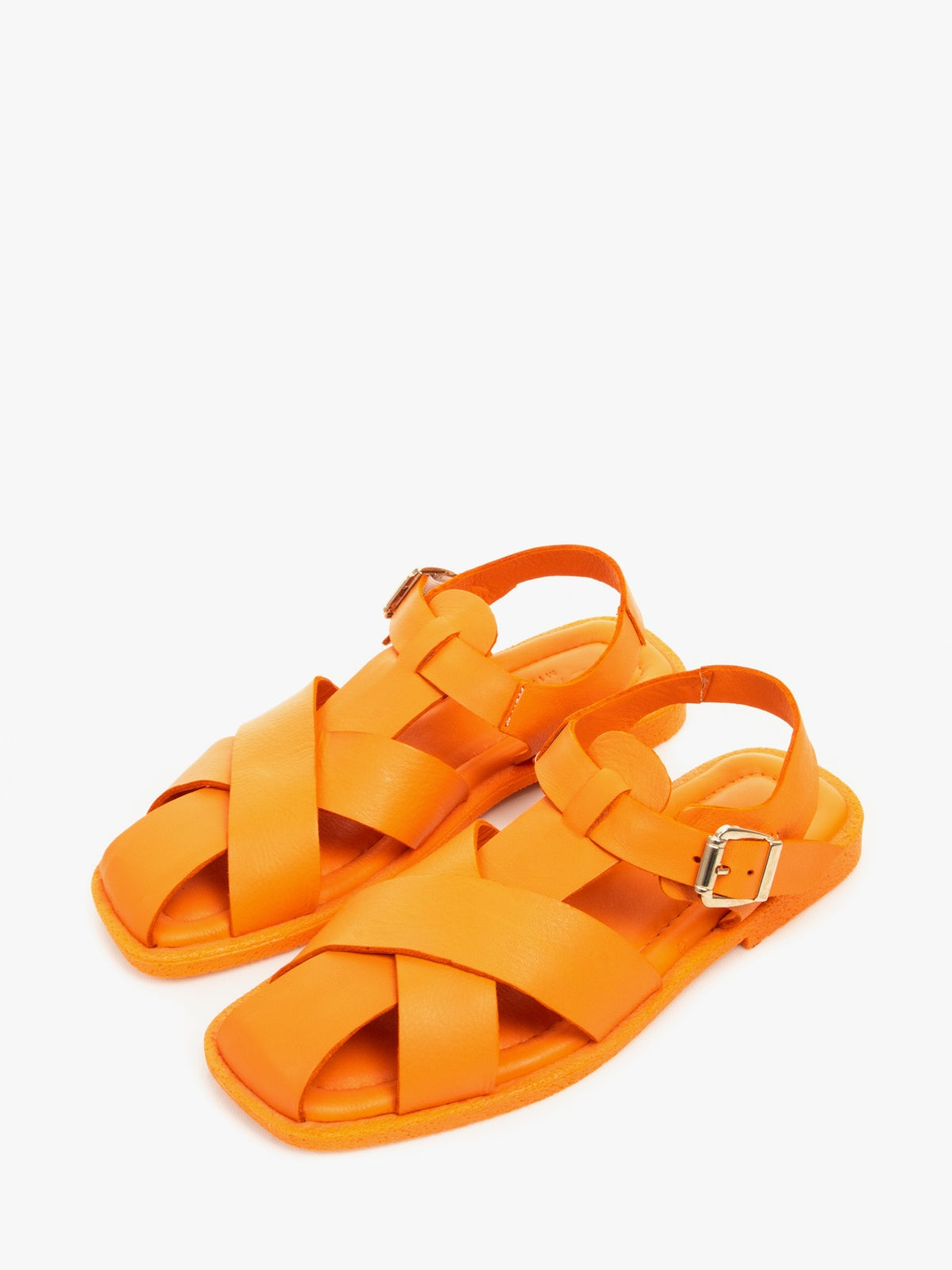Women's leather sandals
