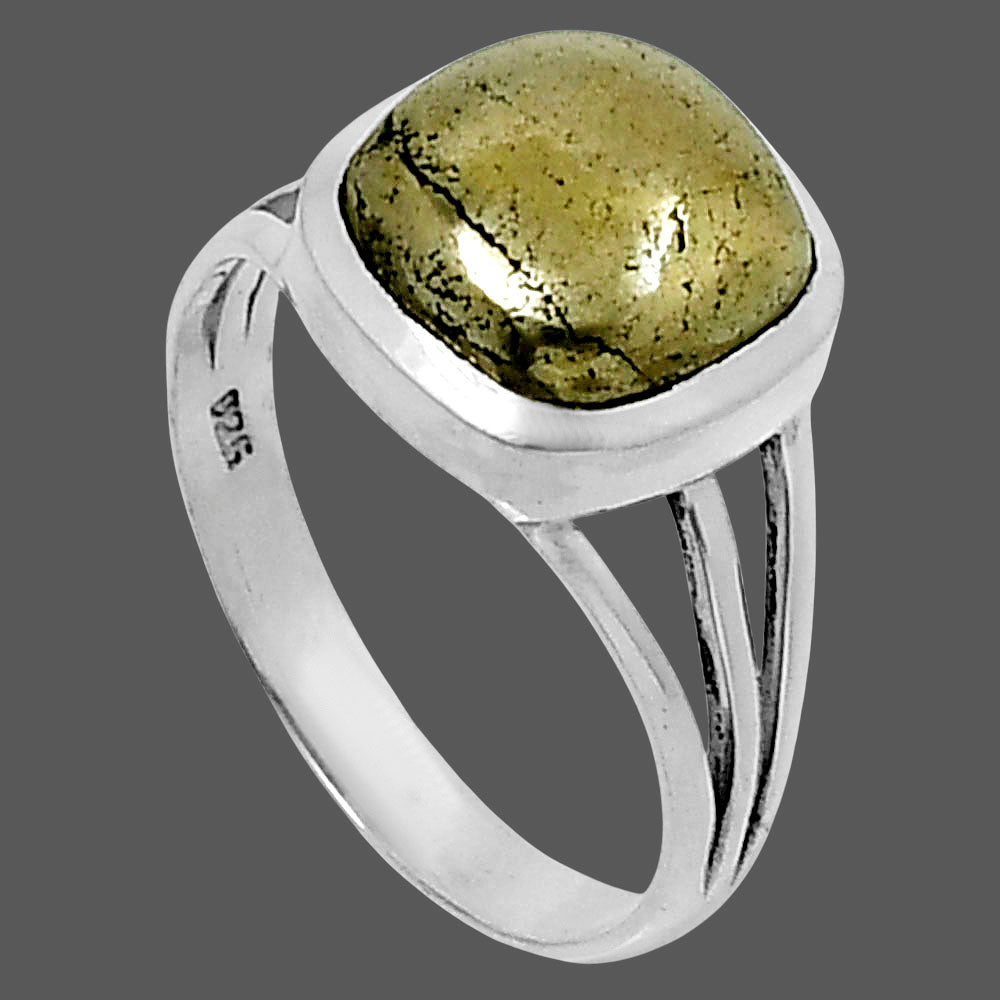 Premium Apache Gold Healer'S Gold Ring size-8 R-1006 55-ER14585