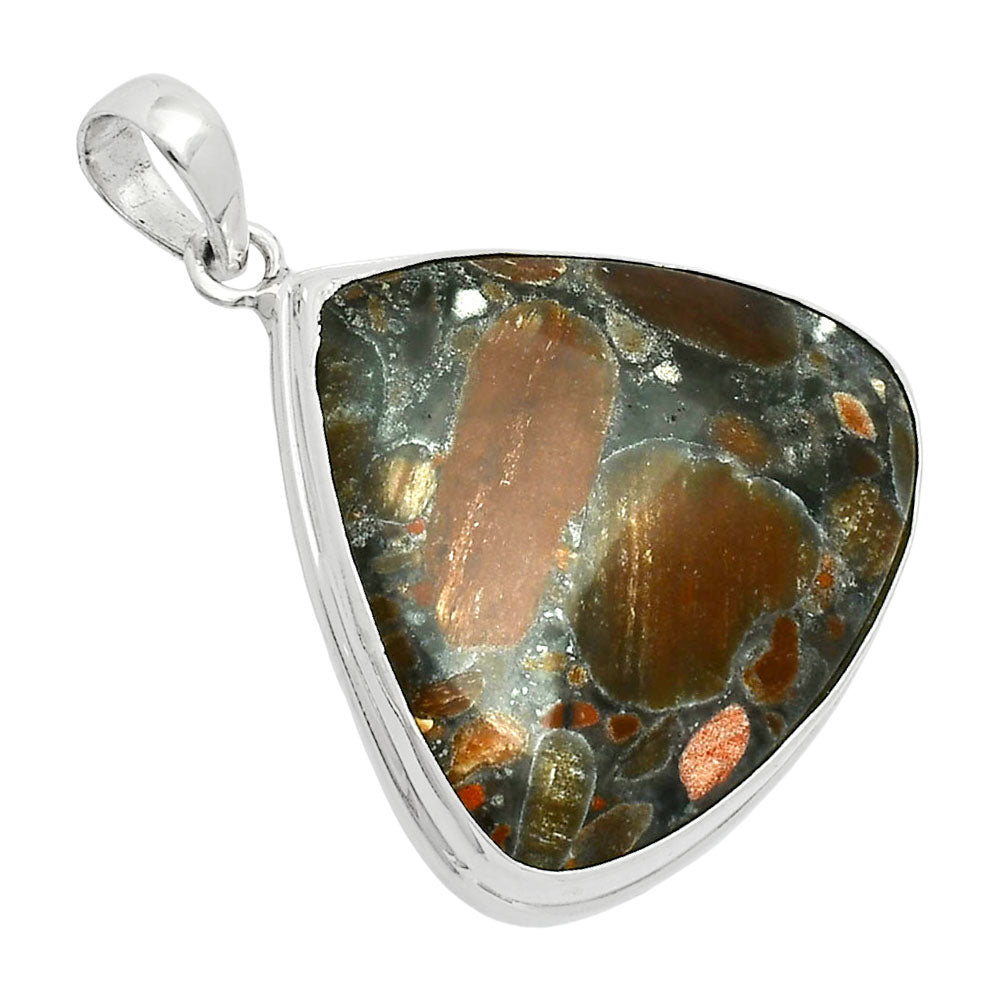 Premium Quality Natural Tabu Jasper Pendant P-1124 56-EP10544