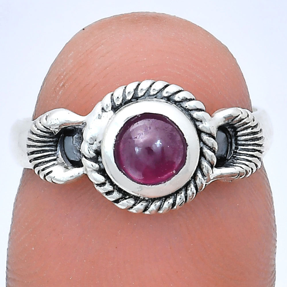 Premium Quality Lab Created Ruby Ring size-6 R-1733 58-ER14643