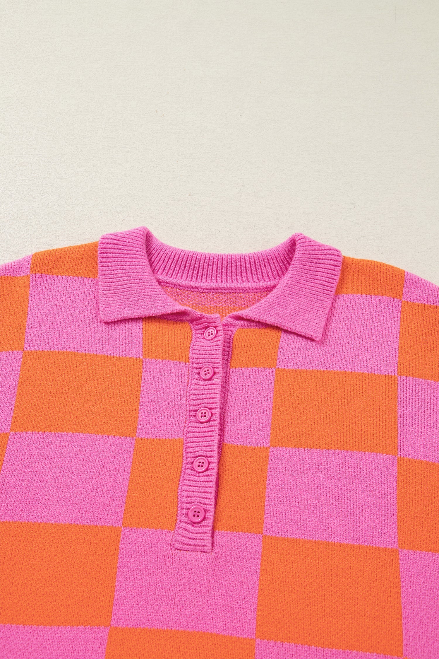 Meredith Polo Collar Baggy Sweater-2
