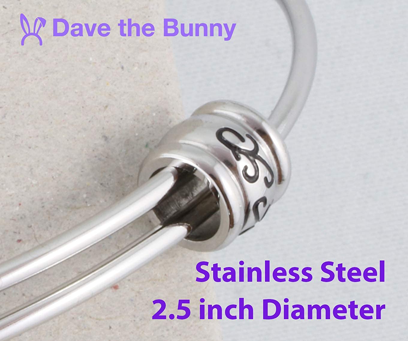 Sheep with Black head and green body Fancy Charm Bangle