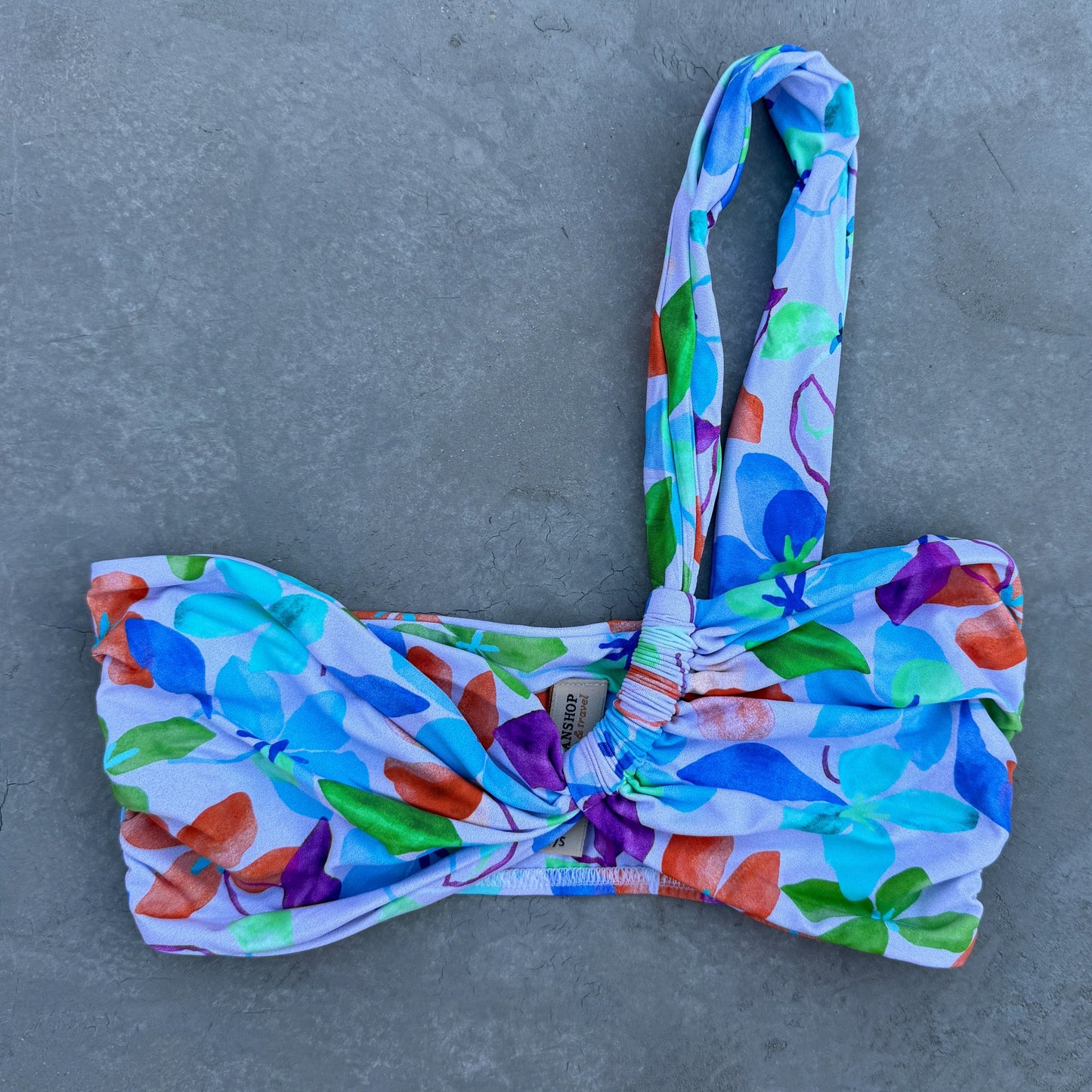 Spring Garden Greek Bikini Top