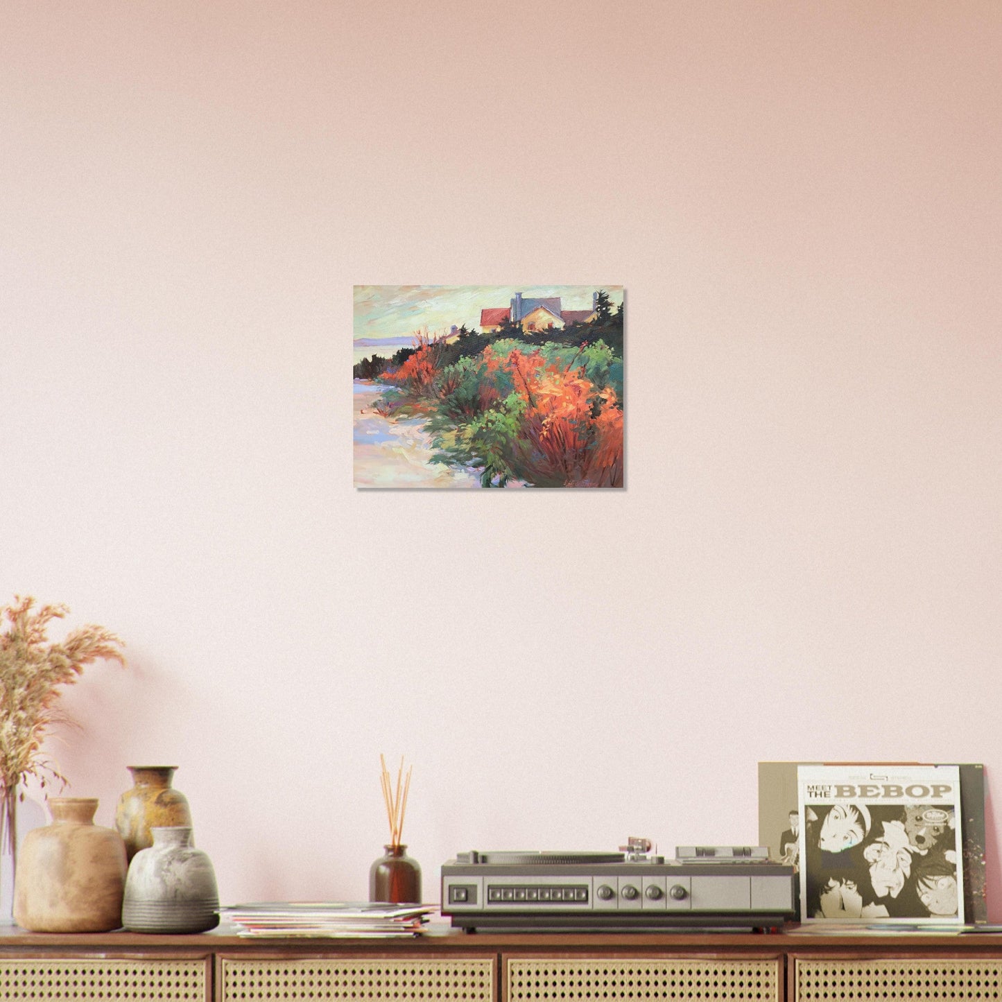 'Crest View' Still Life  I 12x16 Museum-Quality Matte Paper Poster | Original Artwork by American Artist Barbara Cleary