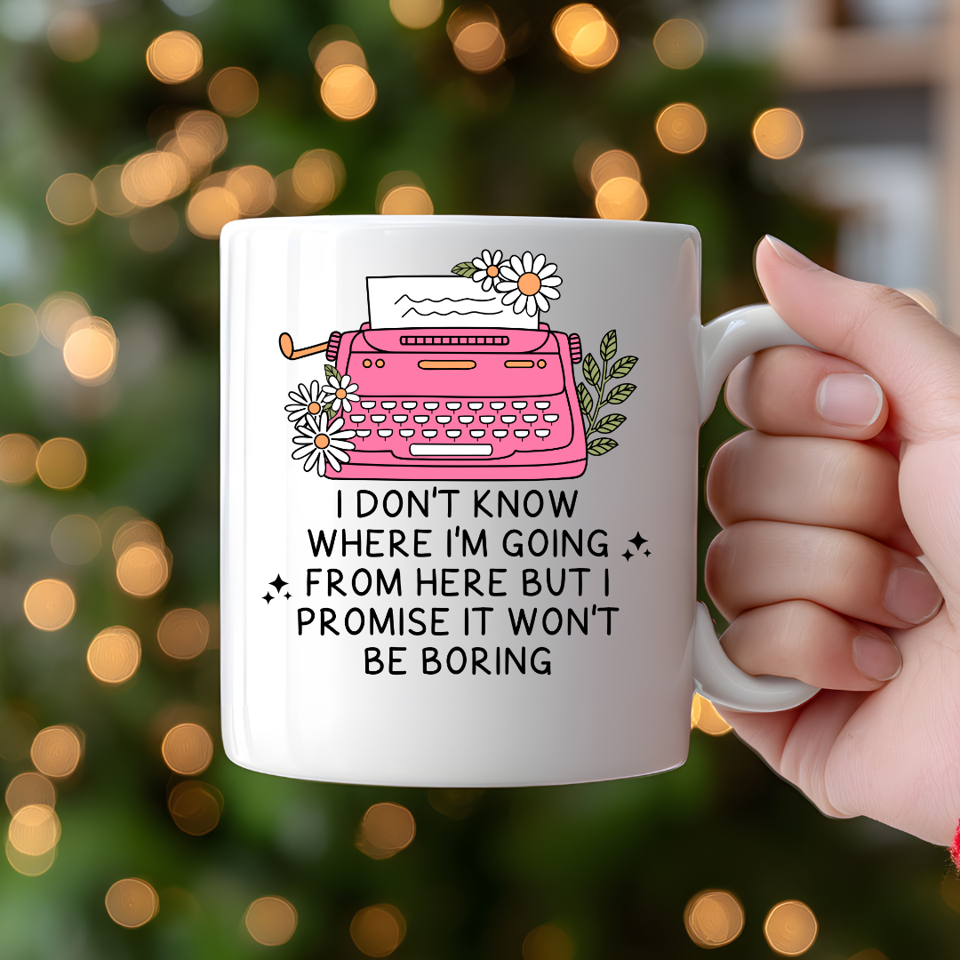 I don't know where I'm going... Ceramic Coffee Mug