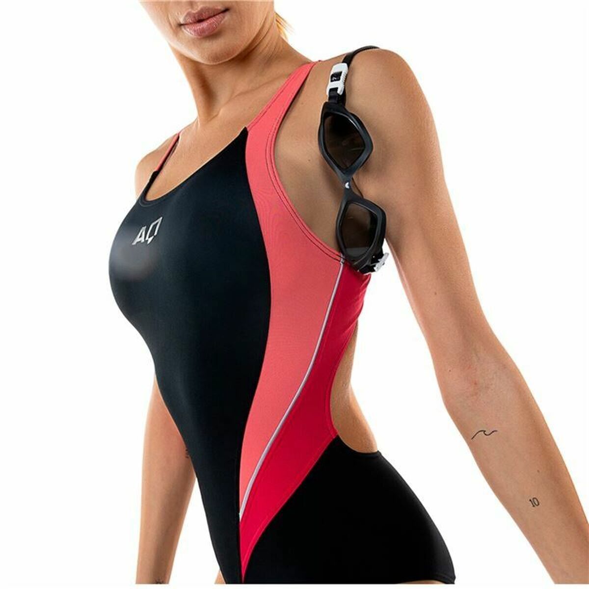 Women’s Bathing Costume Aquarapid Aquarapida Akiko Black