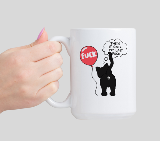 "There it Goes..." Ceramic Coffee Mug