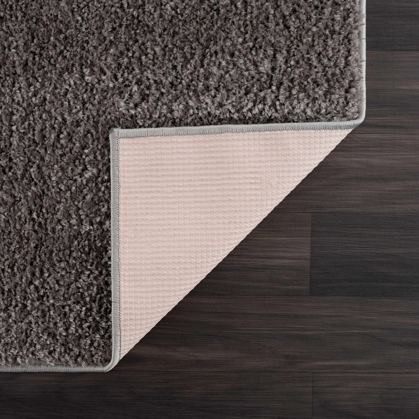 Judy Dark Gray Washable Area Rug